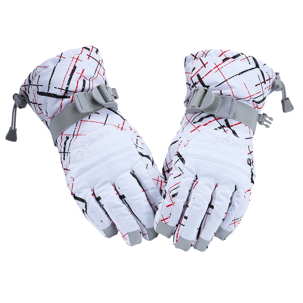 COPOZZ Unisex Super Warm Protection Water Resistant Ski Gloves for Outdoor Activity