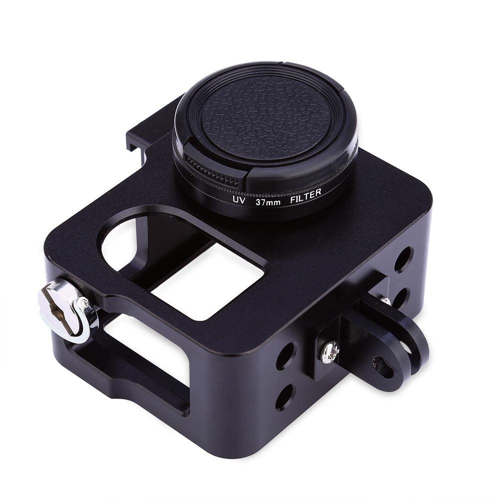 Aluminum Alloy Protective Frame Housing Case with Filter Lens for SJ400