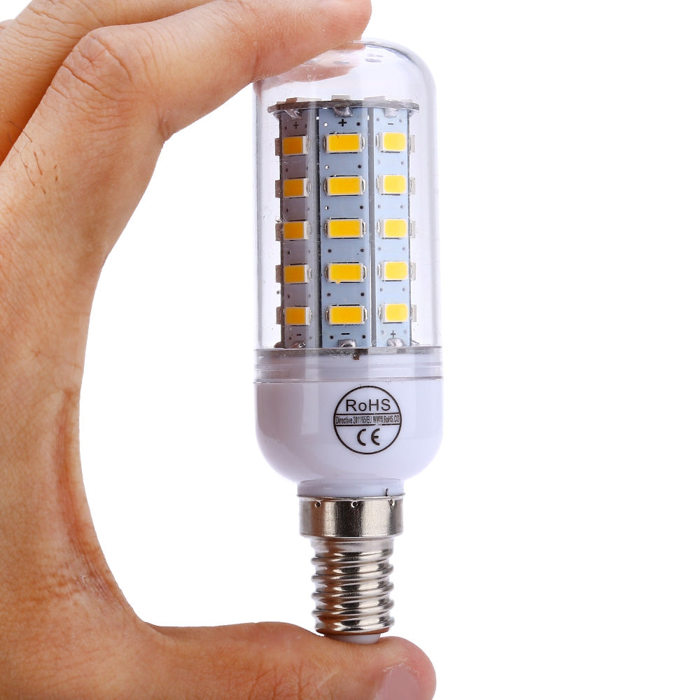 AC 220V E27 4.5W 400 - 450LM SMD 5730 LED Corn Light with 48 LEDs