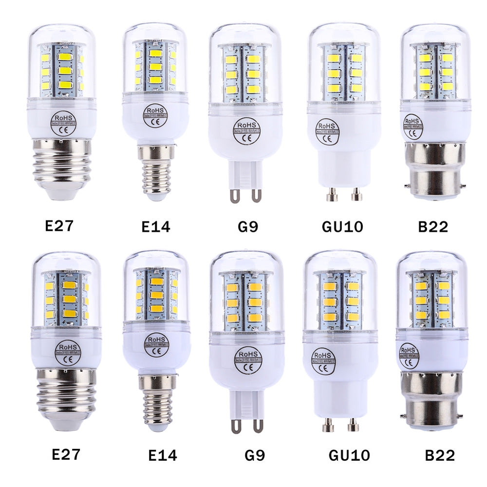 AC 220V E27 3W 300LM SMD 5730 LED Corn Light with 24 LEDs