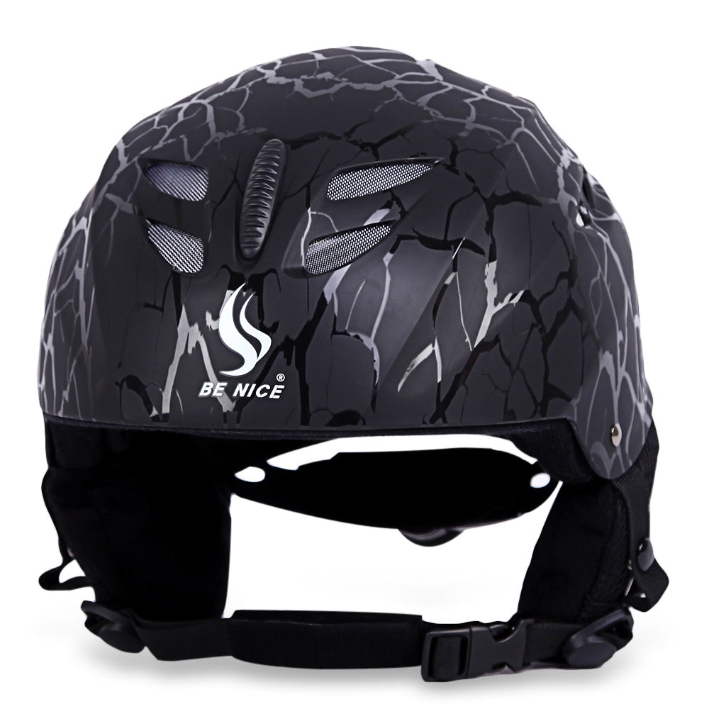 BENICE Skiing Helmet with Inner Adjustable Buckle Liner Cushion Layer