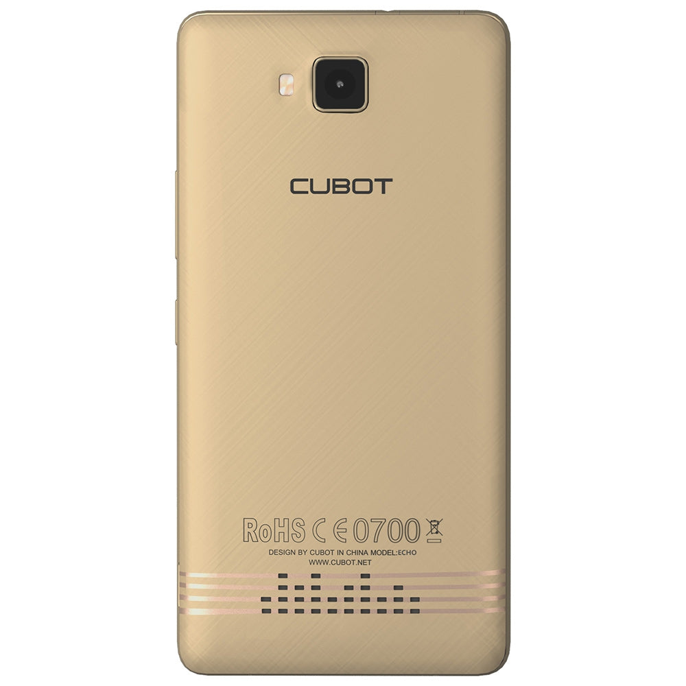 CUBOT Echo Android 6.0 5.0 inch 3G Smartphone MTK6580 Quad Core 1.3GHz 2GB RAM 16GB ROM 13.0MP R...