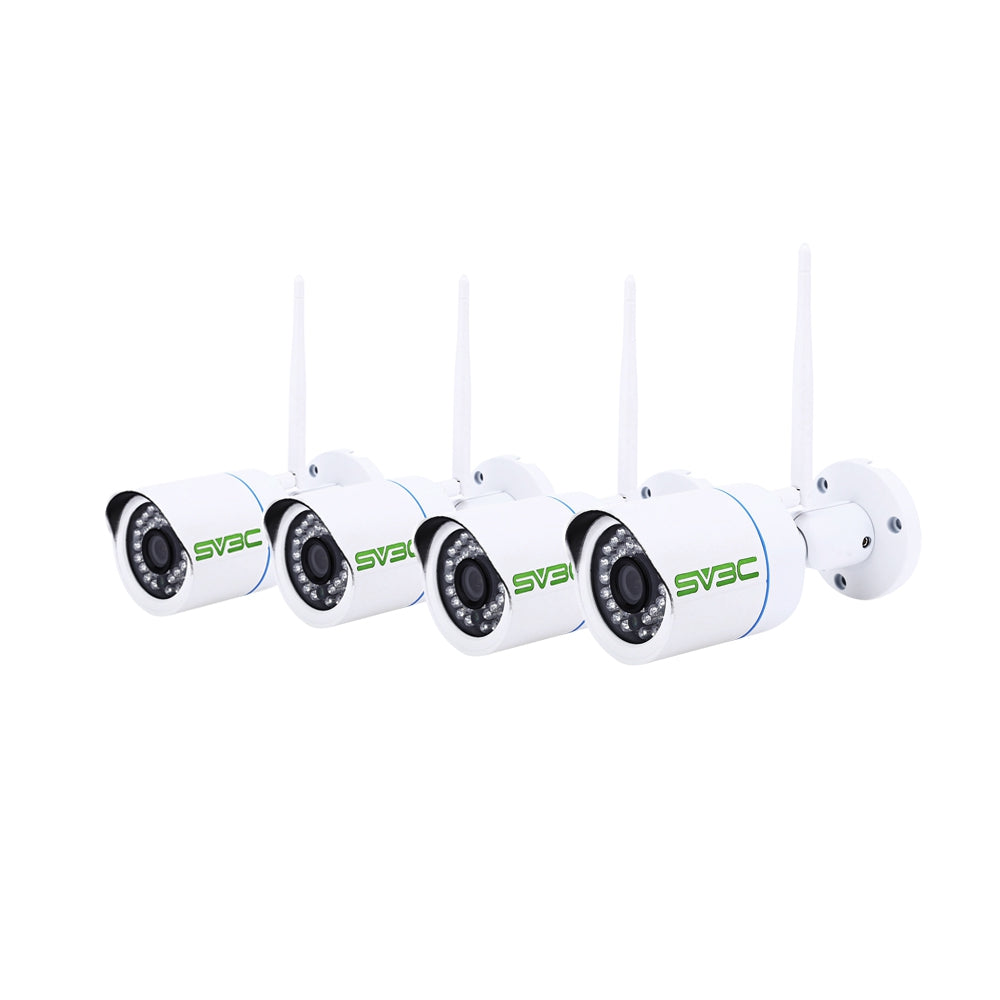 720p 4-channel 1MP WiFi NVR Network Video Recorder