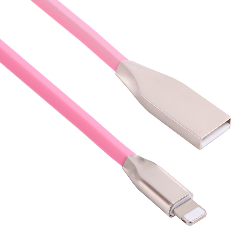 8 Pin Aluminum Alloy Copper Core Transfer Data Synchronization Charging Cord 0.9M