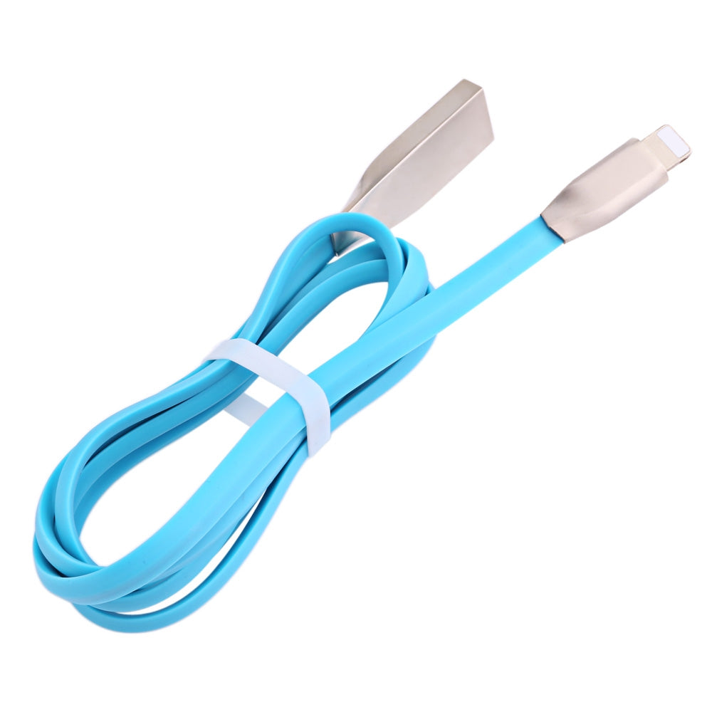 8 Pin Aluminum Alloy Copper Core Transfer Data Synchronization Charging Cord 0.9M