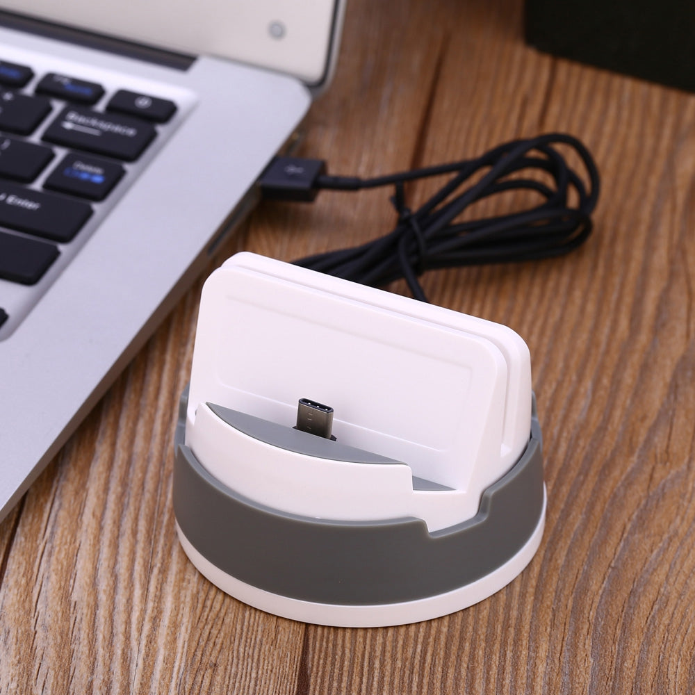 360 Degree Rotating Type-C Portable Stand Charging Desktop Dock Station Holder