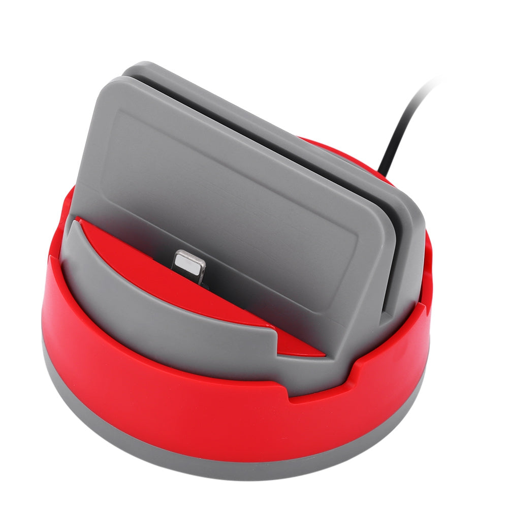 360 Degree Rotating Portable Stand Charging Desktop Dock Station Holder for iPhone