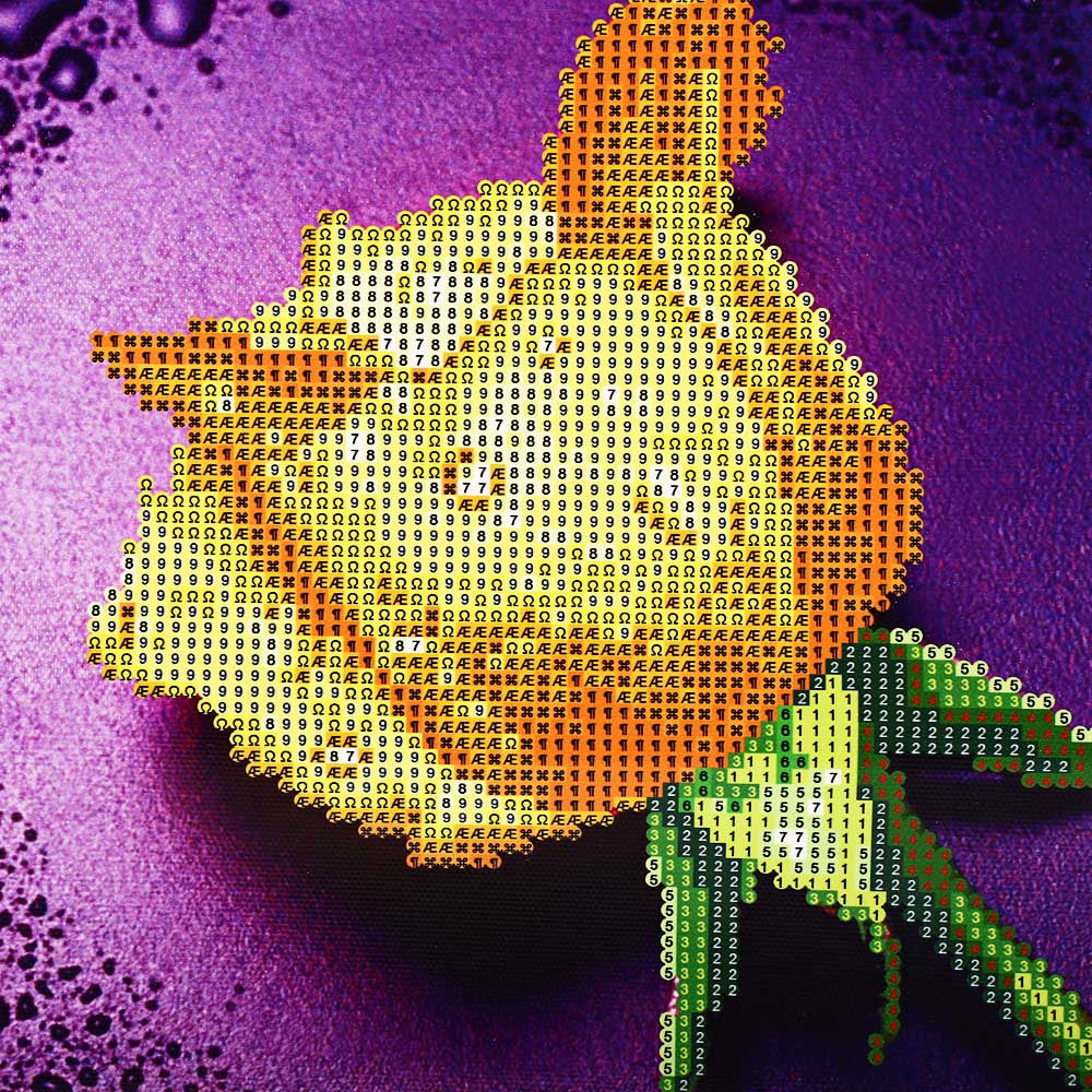 28 x 30cm 5D Dripping Rose Full Drilled Needlework DIY Diamond Painting Cross Stitch Tool