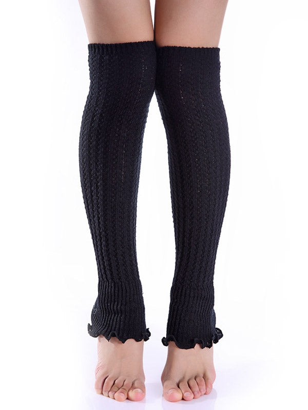 Cable Knit Leg Warmers