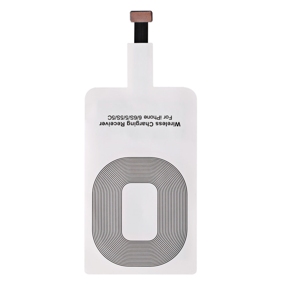 Crystal Clear Qi Wireless Charger + Charging Receiver + Transparent Back Cover for iPhone 6 Plus...