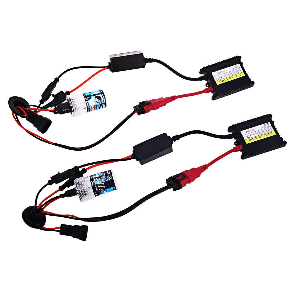 12V 55W 6000K Universal Car Headlight DC250 Ballast Kit Xenon Conversion Bulbs Lamps 9006 / HB4