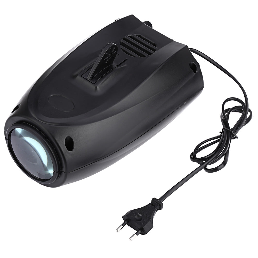 AC 90 - 240V 10W 64 LEDs RGBW Pattern Stage Light Auto Voice-activated Projector Lighting