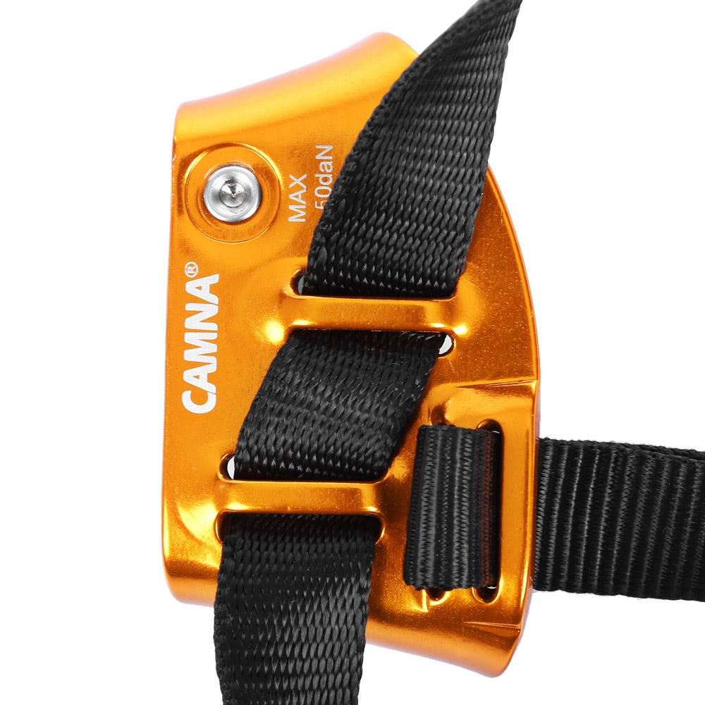 CAMNA Outdoor Rock Climbing Mountaineering Right Left Foot Ascender Riser
