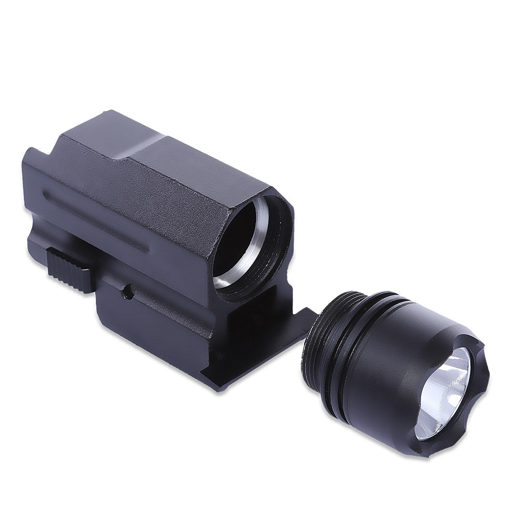 8817 20MM Pistol Weaver Picatinny Rail Tactical Red Dot Laser Sight with LED Flashlight
