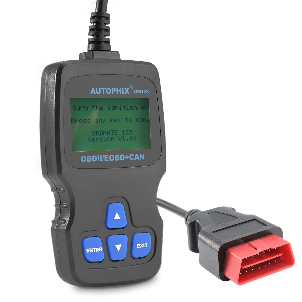 AUTOPHIX OBDMATE OM123 OBD Code Scanner OBD II  / EOBD + CAN Car Tool