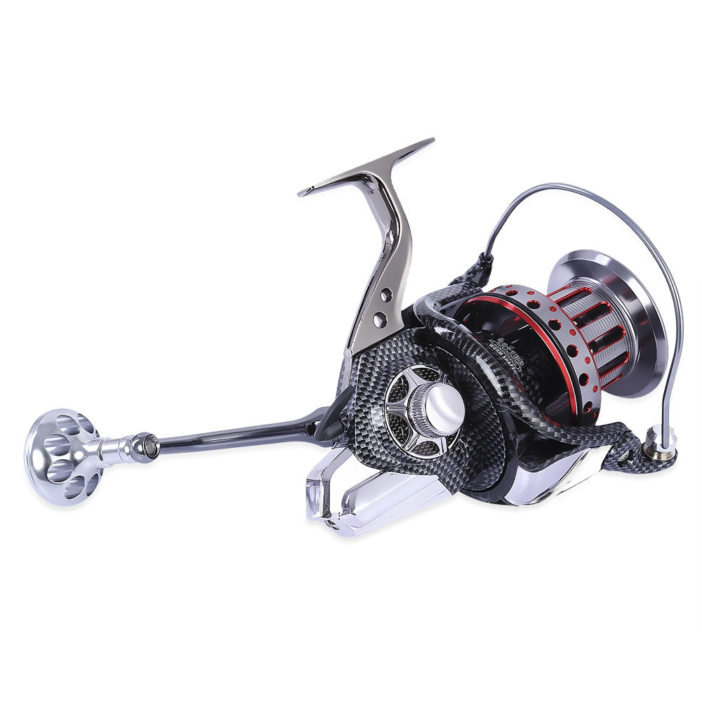 Big 4.7:1 Full Metal Fishing Spinning Reel with Foldable Handle