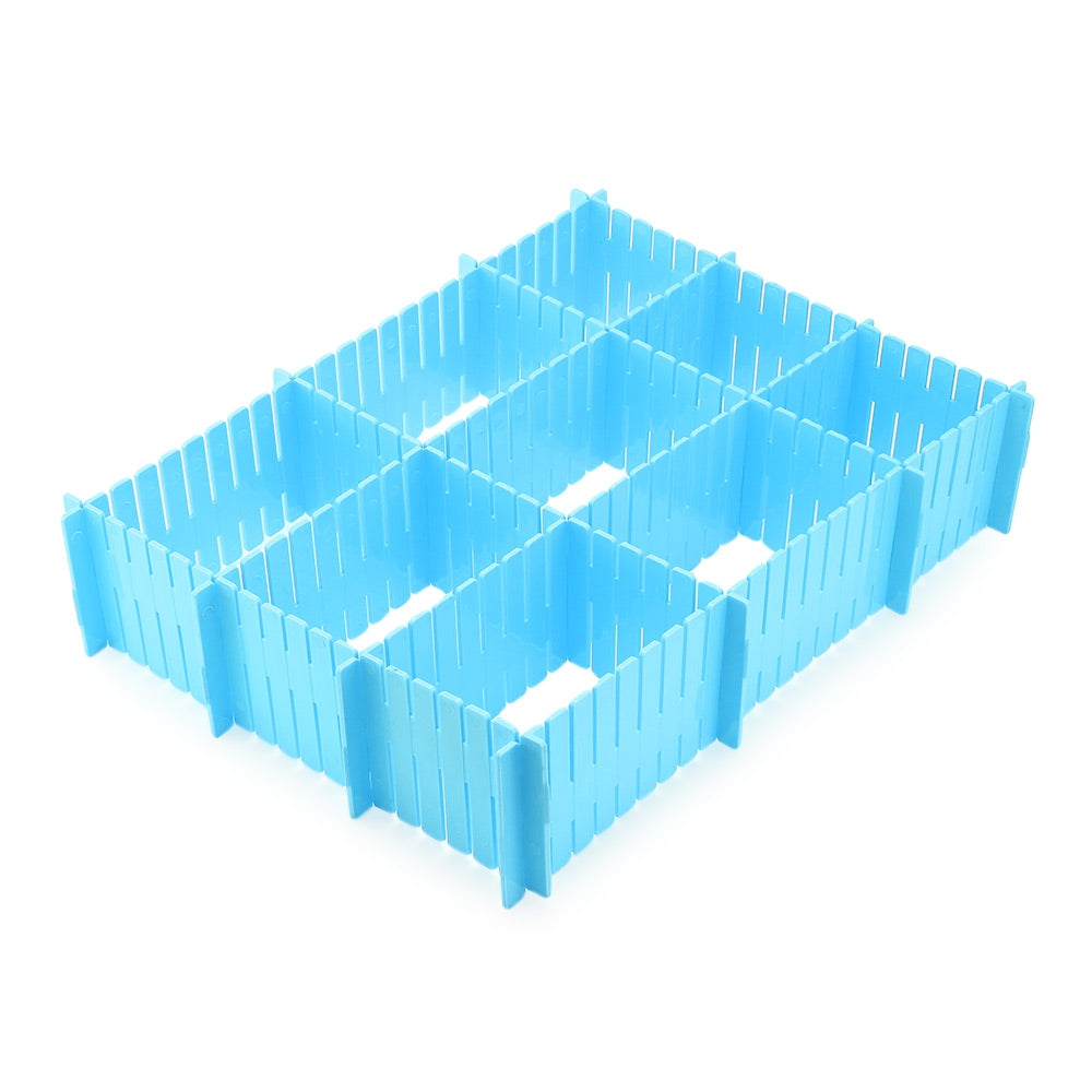 4pcs Creative DIY Organizer Storage Drawer Plastic Partition Board Compartment