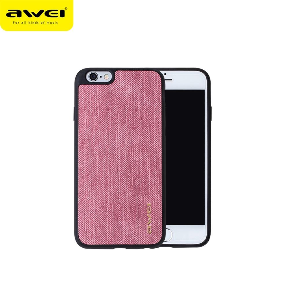 Awei FB - 6S Jeans Soft TPU Protective Back Cover for iPhone 6 / 6S 4.7 inch