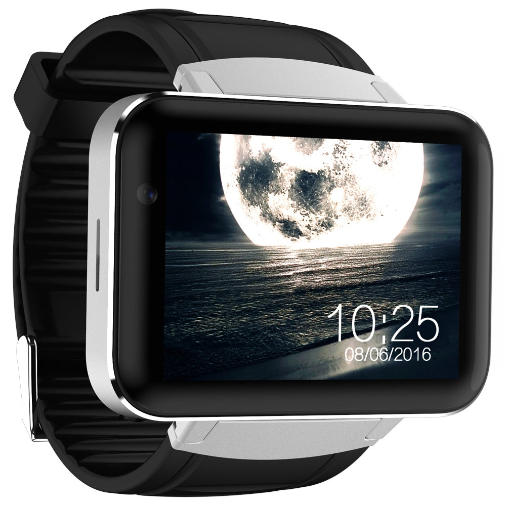 DOMINO DM98 2.2 inch Android 4.4 3G Smartwatch Phone MTK6572 Dual Core 1.2GHz 4GB ROM Camera Blu...