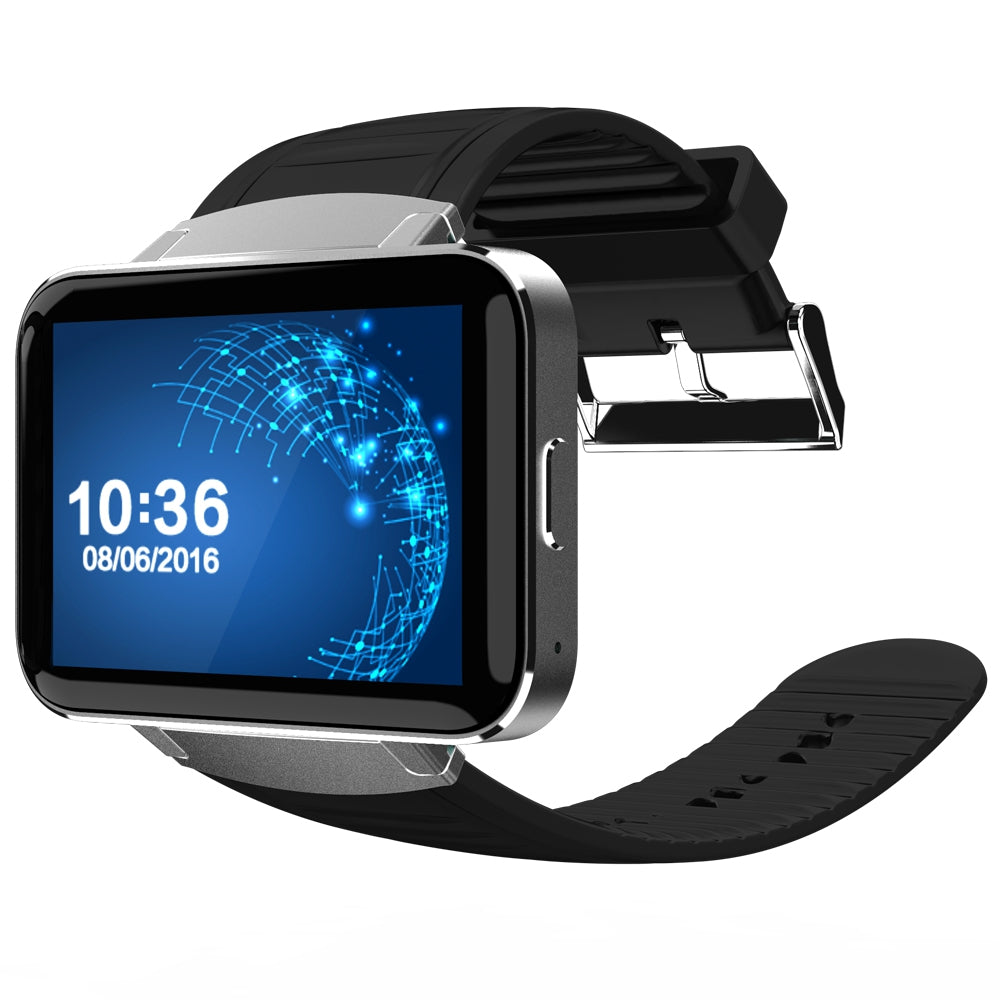 DOMINO DM98 2.2 inch Android 4.4 3G Smartwatch Phone MTK6572 Dual Core 1.2GHz 4GB ROM Camera Blu...