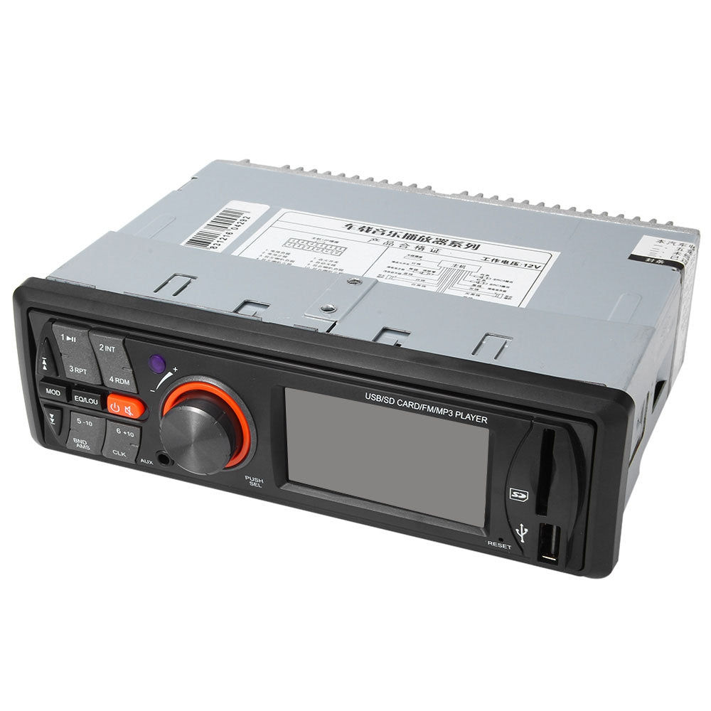 AV283 12V Vehicle Electronics In-dash MP3 Audio Player HiFi Car Stereo FM Radio with USB / SD Port