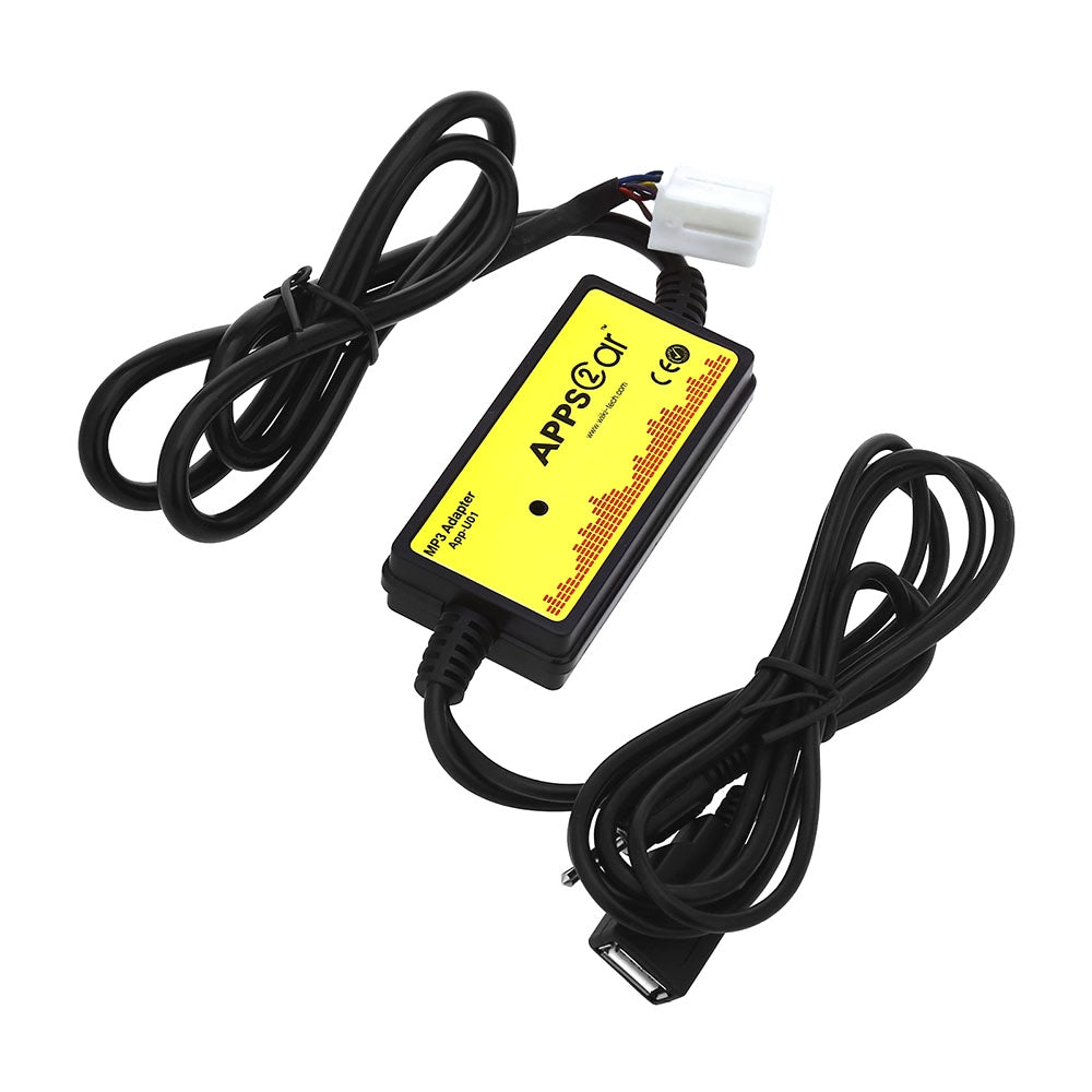 Car Audio Interface MP3 USB Data Cable Connect CD Changer for Honda