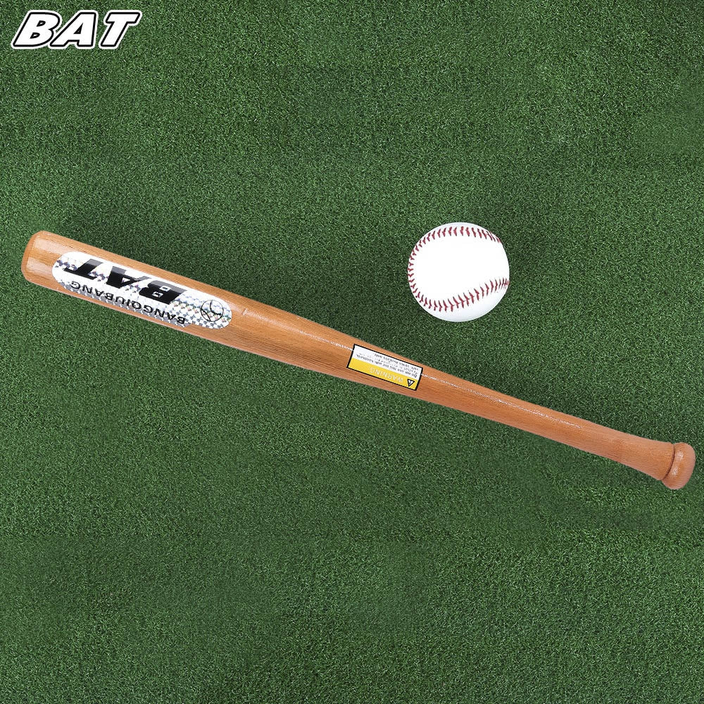 BAT Outdoor Sports Kitty Ball Solid Wood Baseball Bat Fitness Equipment