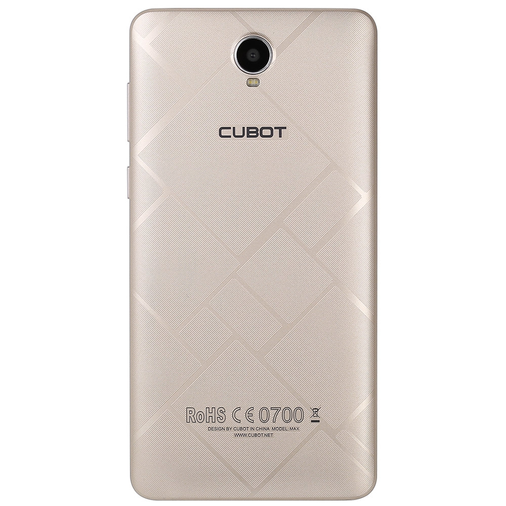 CUBOT Max 6.0 inch 4G Phablet Android 6.0 MTK6753 Octa Core 1.3GHz 3GB RAM 32GB ROM OTG Hotknot ...