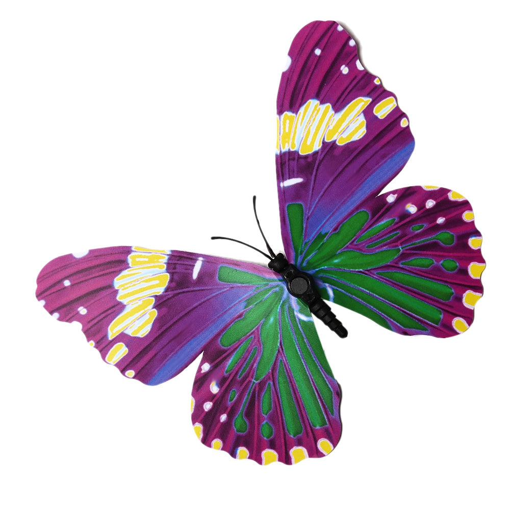 DIY 12pcs 3D Butterfly Wall Decor Stickers for Living Room Bedroom Office Decorations