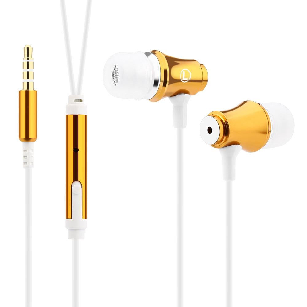 3.5MM Plug Super Bass Music Earphones Headphones