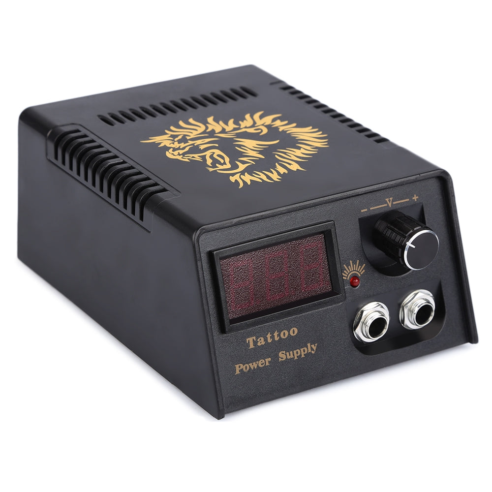 Digital LED Tattoo Power Supply for Foot Pedal Switch Machine