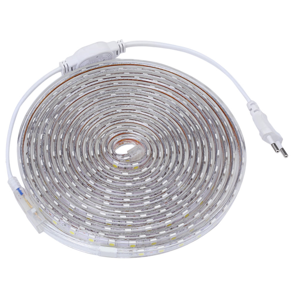 AC 220V 1000LM 5M 300 LEDs Strip Light Waterproof Lamp