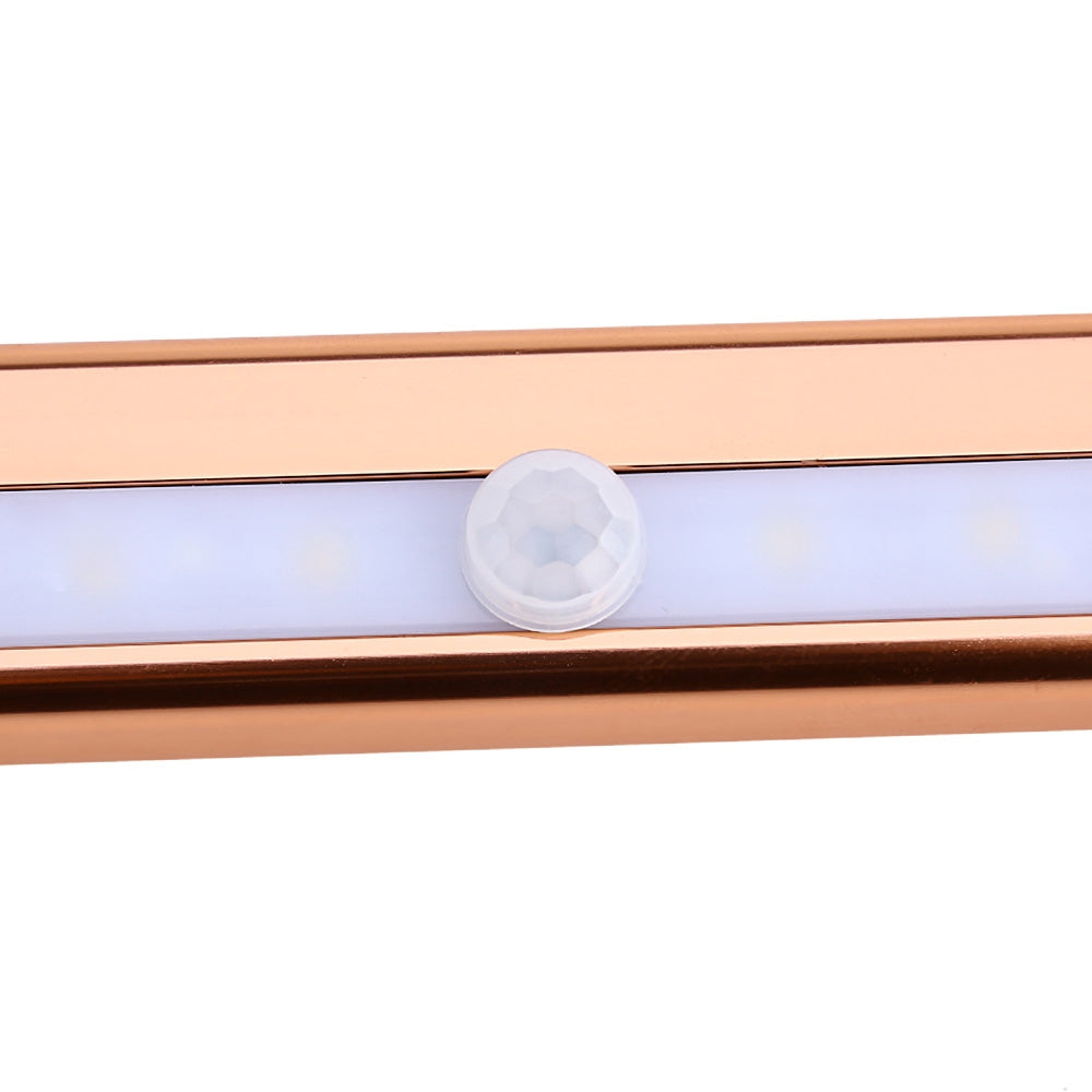 0.5W PIR Infrared Motion Wireless LED Sensor Lighting Closet Cabinet Lamp with 10 LEDs