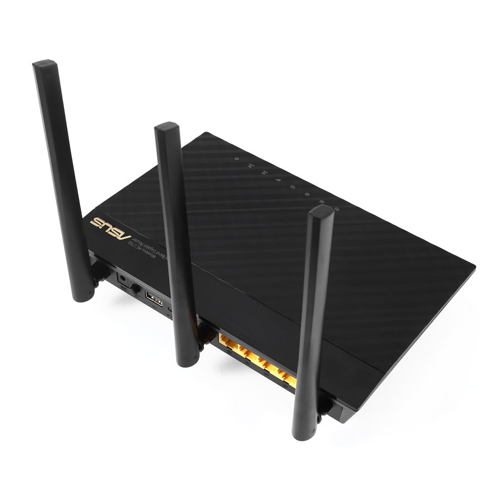 ASUS RT - AC66U B1 Dual-band 3x3 AC1750 WiFi 4-port Gigabit Router