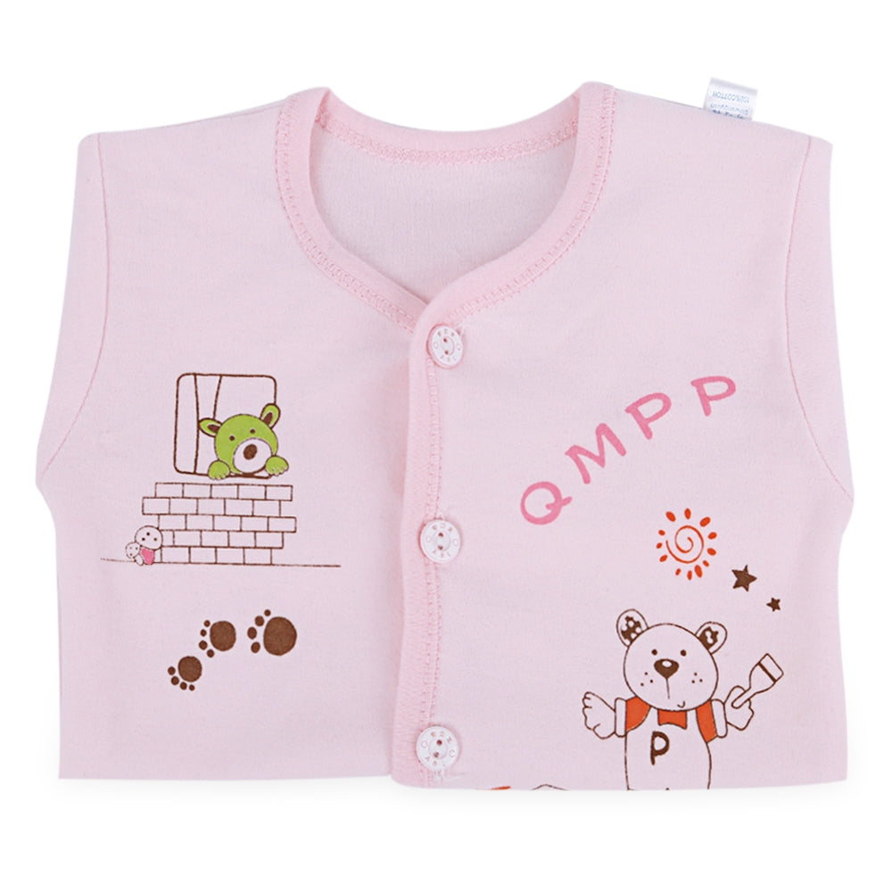 Cute Cartoon Print Candy Color 5 Piece Set for Babies