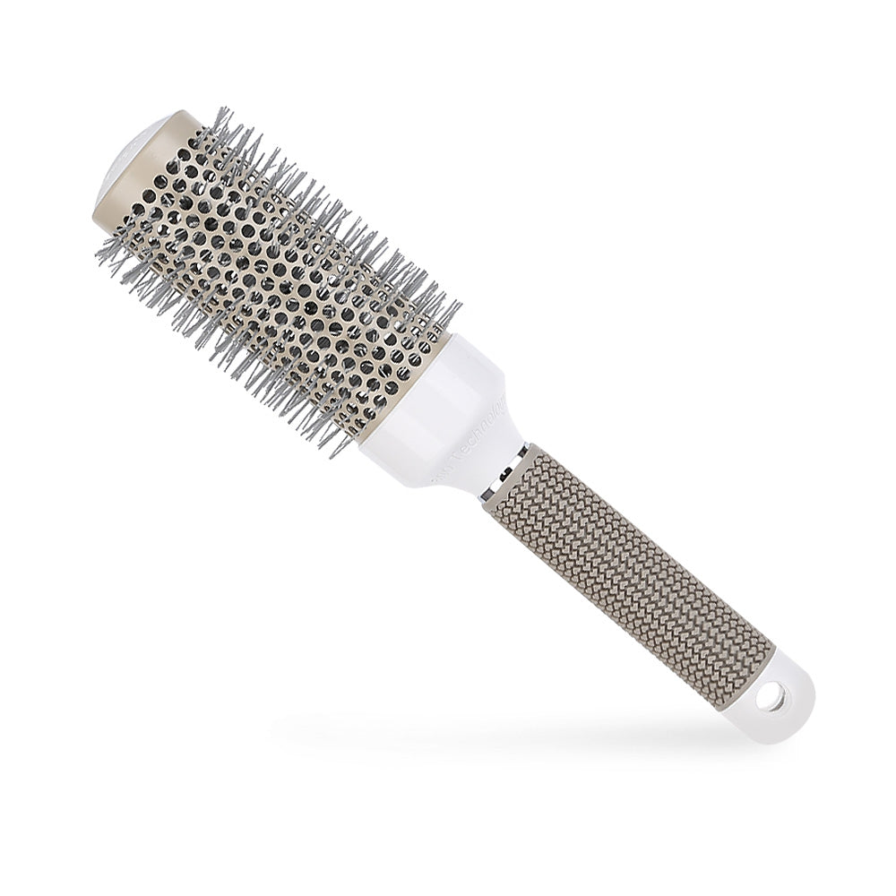 25mm Ceramic Ionic Round Comb Hair Dressing Salon Barber Styling Hairbrush Tools