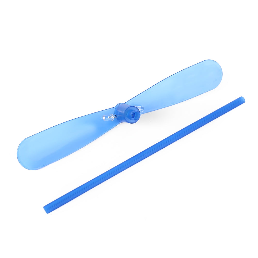 20pcs Kids Novelty Plastic Dragonfly Flying Propeller with Light Air Powered Outdoor Flight Toy ...