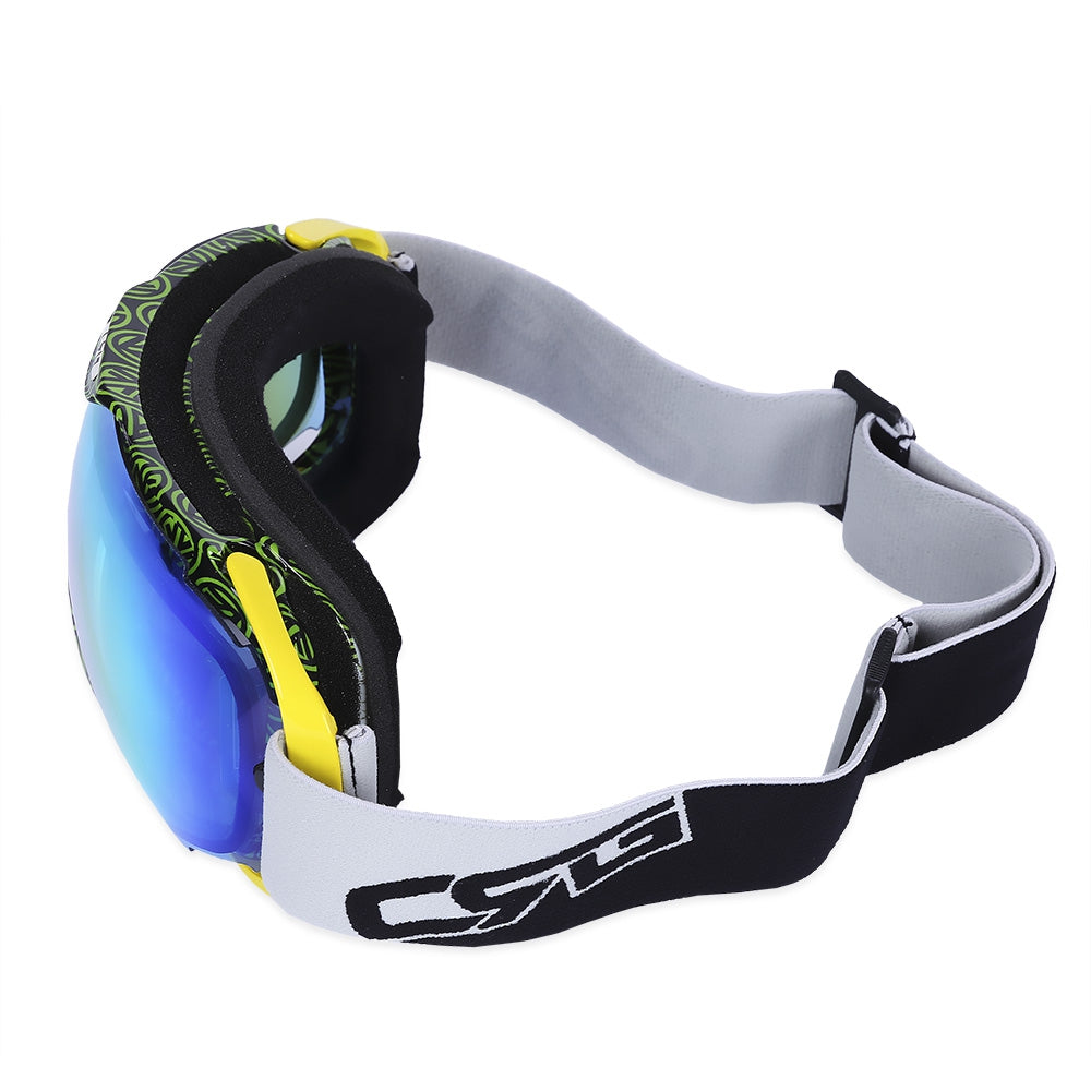 CRG Unisex Anti-fog Double Lens Skiing Goggles Mask Eyewear