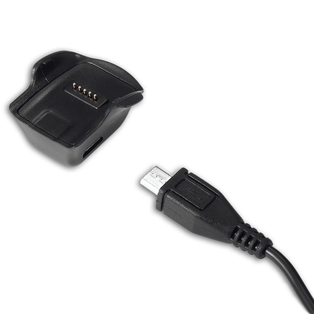 Charging Dock for Samsung Galaxy Gear Fit R350 Smart Watch with Micro-USB Cable