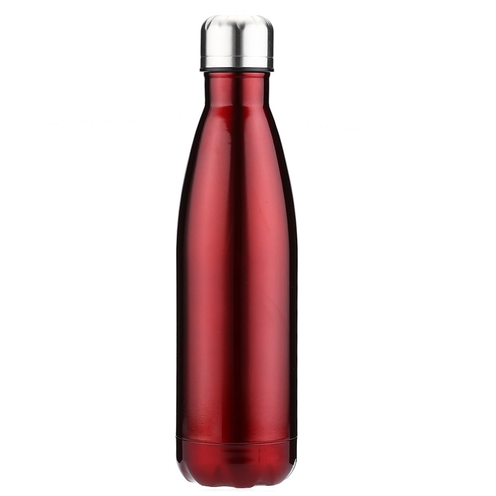 500ML Cola Style Stainless Steel Children Adults Water Bottle