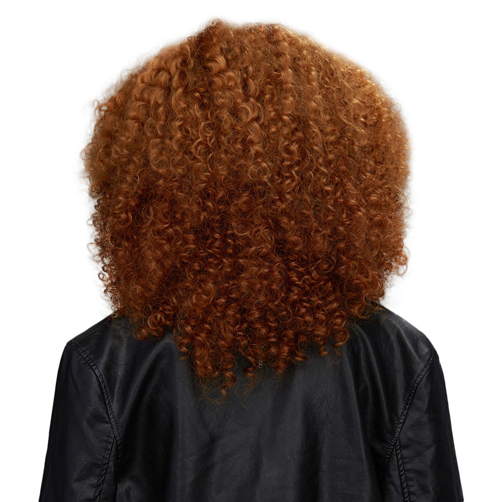 Adiors Medium Middle Part Towheaded Curly Synthetic Wig