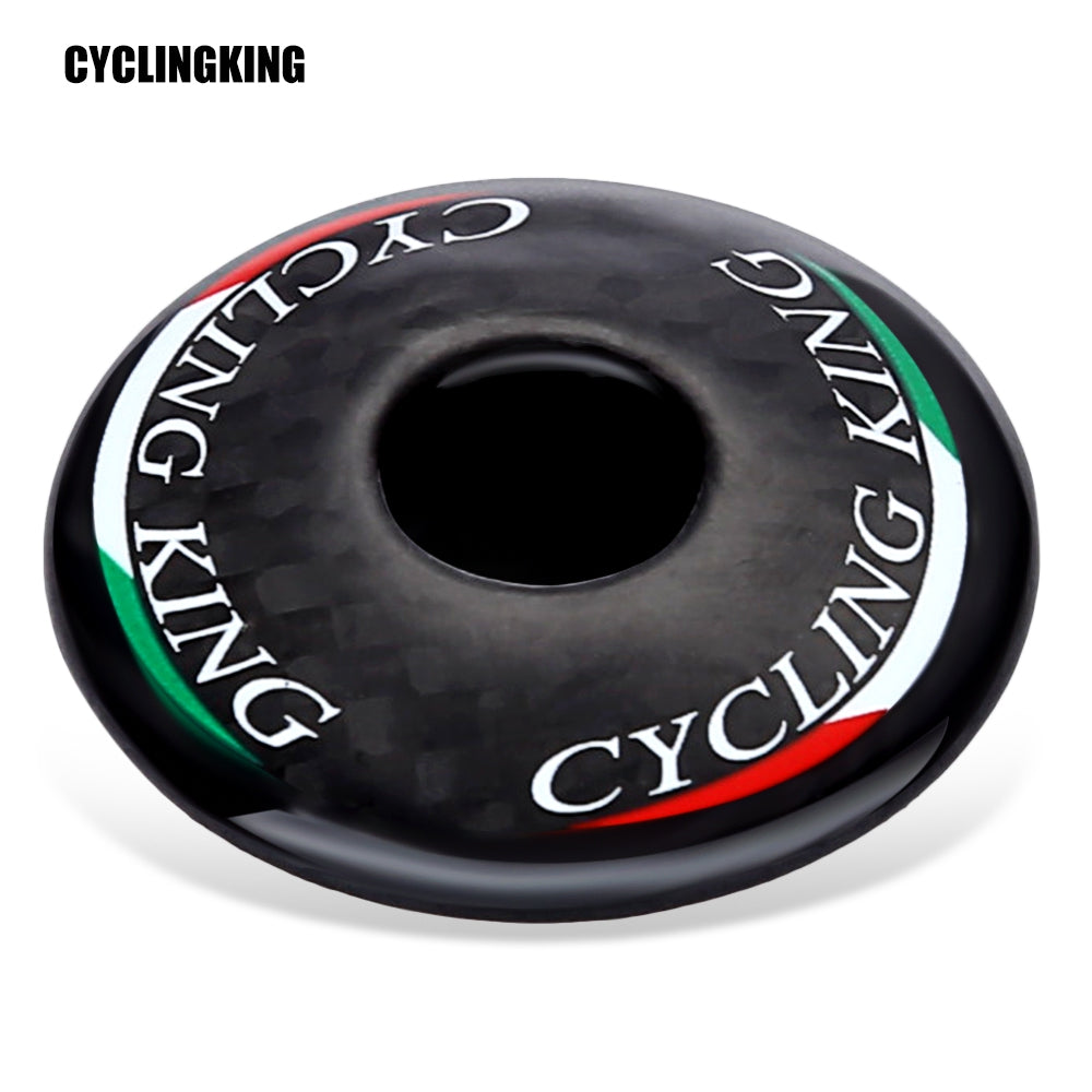 CYCLINGKING Bike Carbon Fiber Stem Headset Top Cover