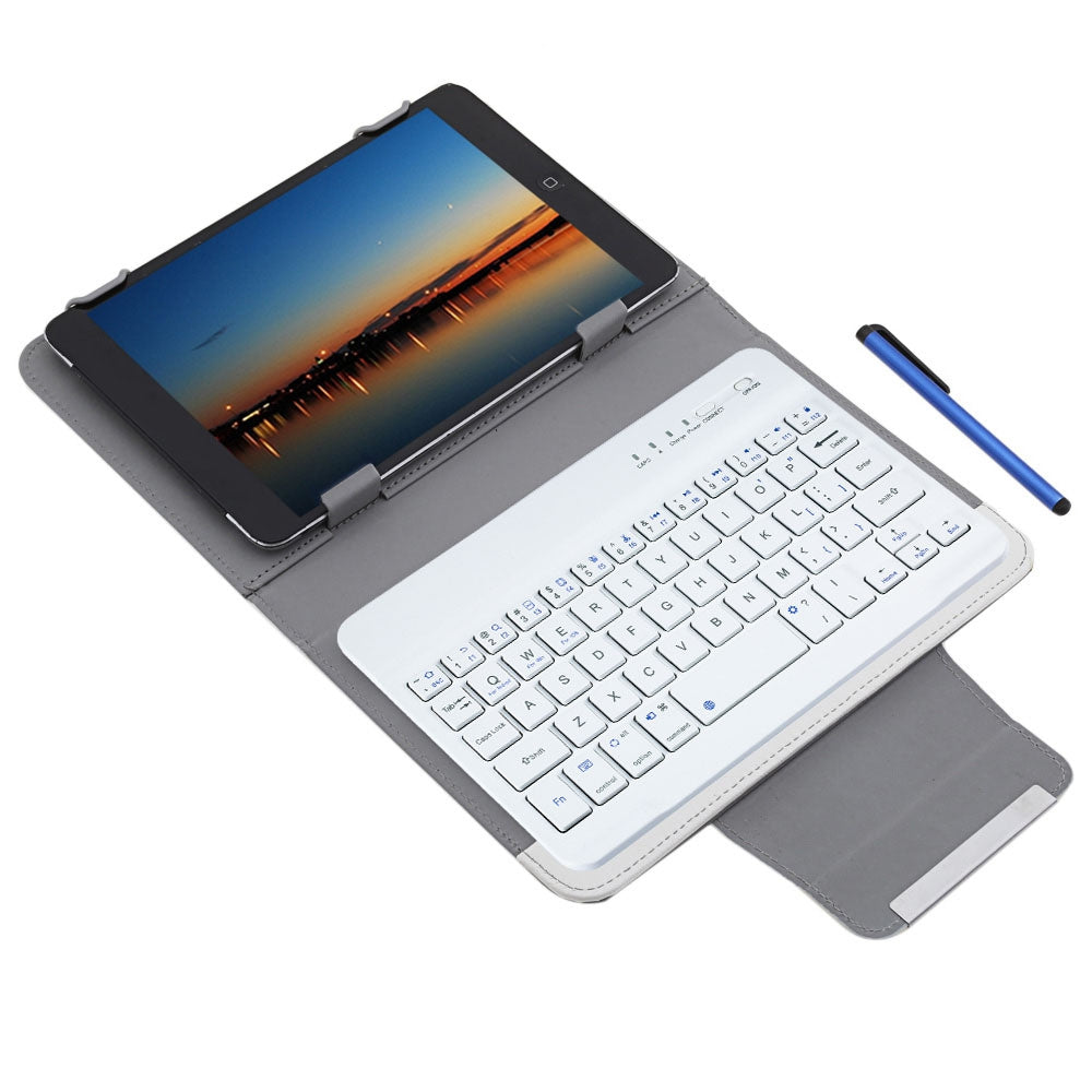 3 in 1 Universal Wireless Bluetooth 3.0 Keyboard Protective Case with Stander for 7 / 8 inch Tablet