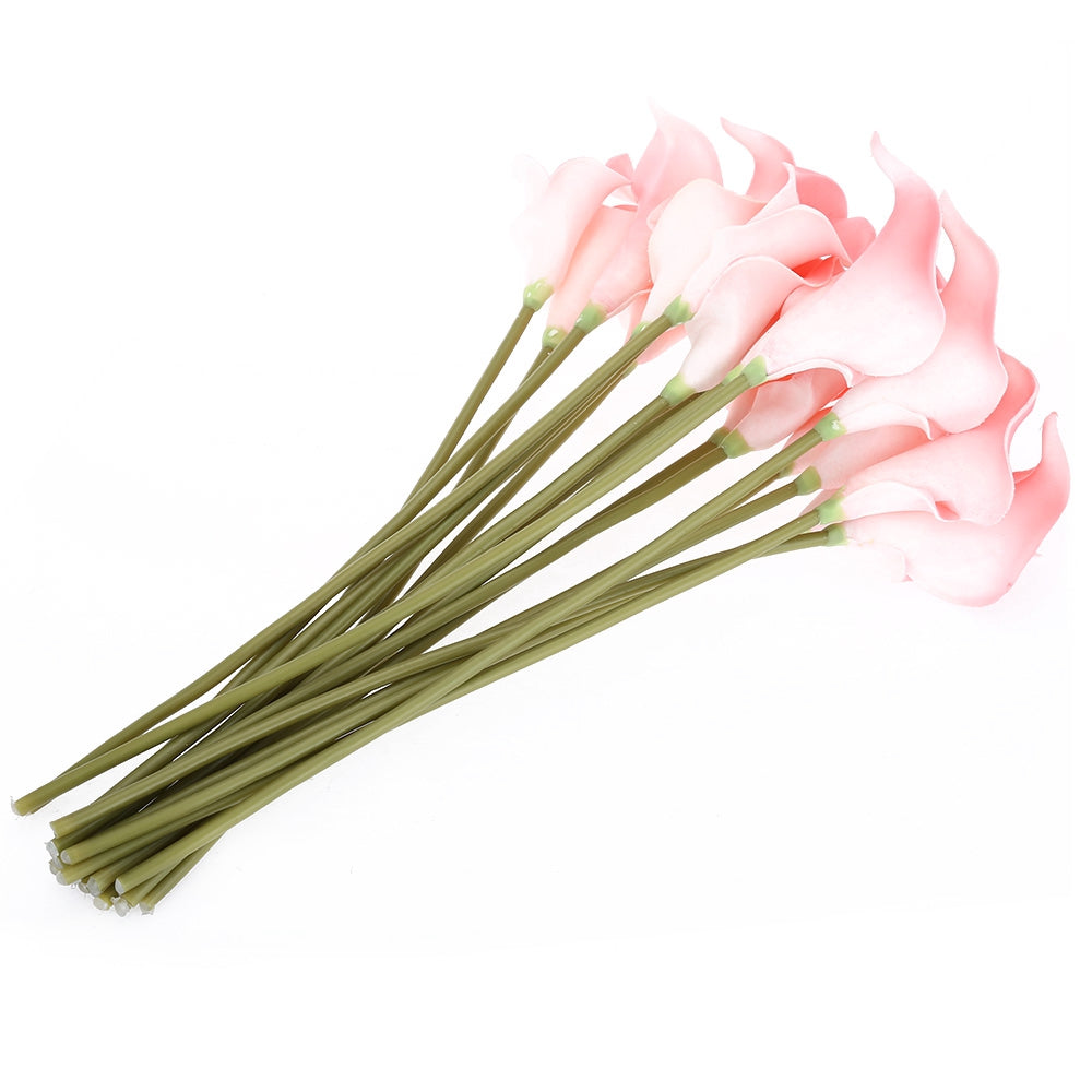 20pcs Artificial Calla Lily Flower Bouquet Party Wedding Decor