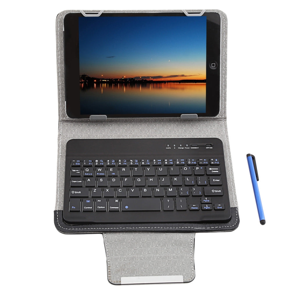 3 in 1 Universal Wireless Bluetooth 3.0 Keyboard Protective Case with Stander for 7 / 8 inch Tablet