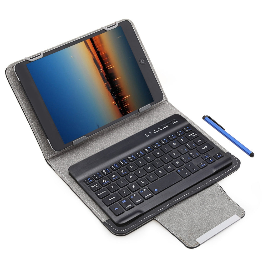 3 in 1 Universal Wireless Bluetooth 3.0 Keyboard Protective Case with Stander for 7 / 8 inch Tablet