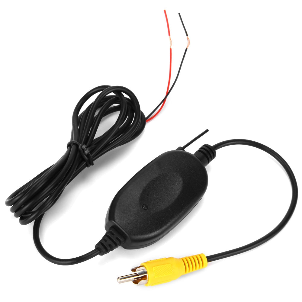 2.4G Wireless RCA Video Transmitter Receiver Kit for Car DVD Monitor Rear View Camera Reverse Ba...
