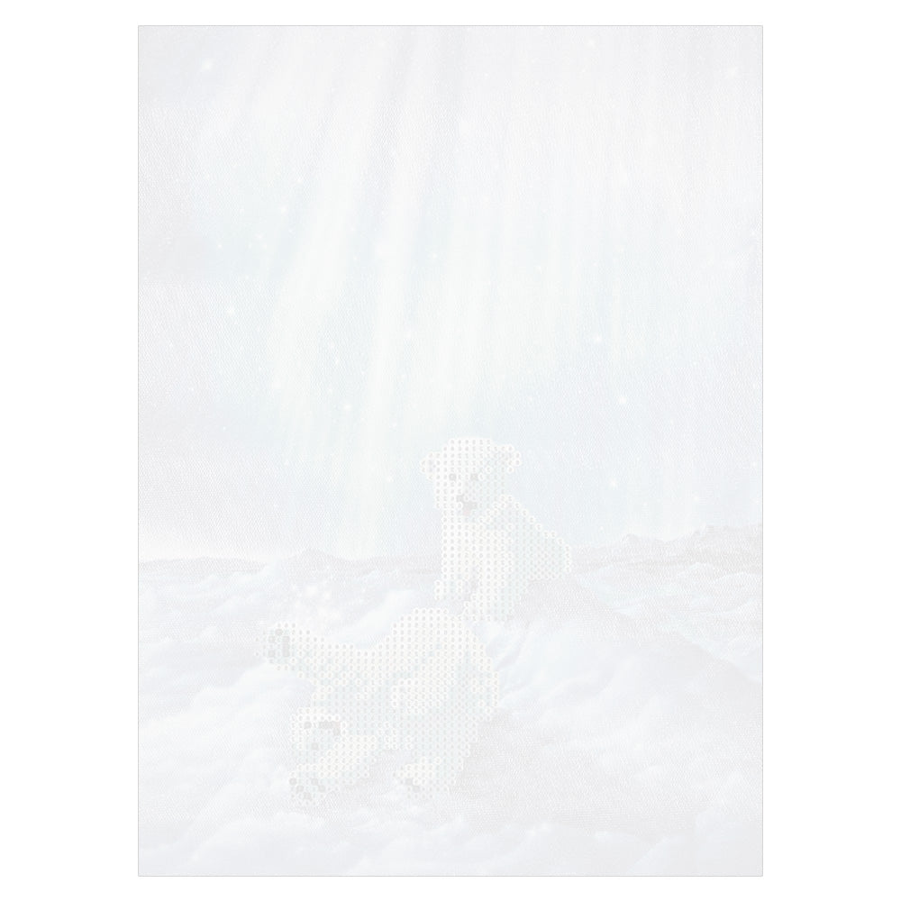30 x 40cm Polar Bear DIY Diamond Painting Cross Stitch Tool