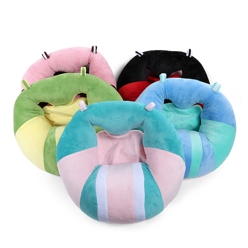 Cute Children Portable Soft Sofa Floor Seat Cushion Plush Toy Birthday Gift