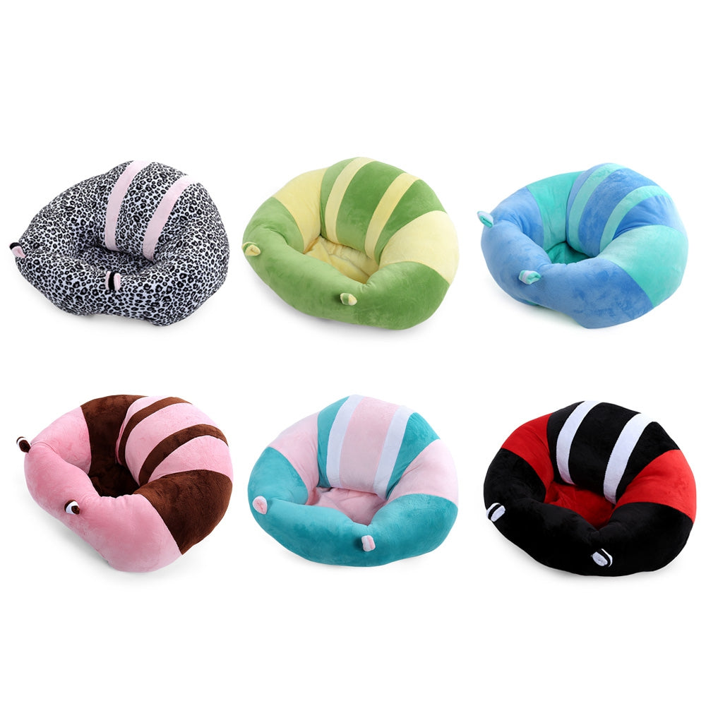 Cute Children Portable Soft Sofa Floor Seat Cushion Plush Toy Birthday Gift